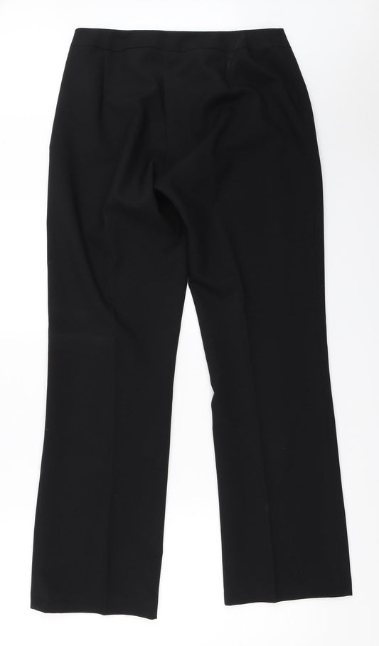 Just Jamie Womens Black   Trousers  Size 14 L31 in