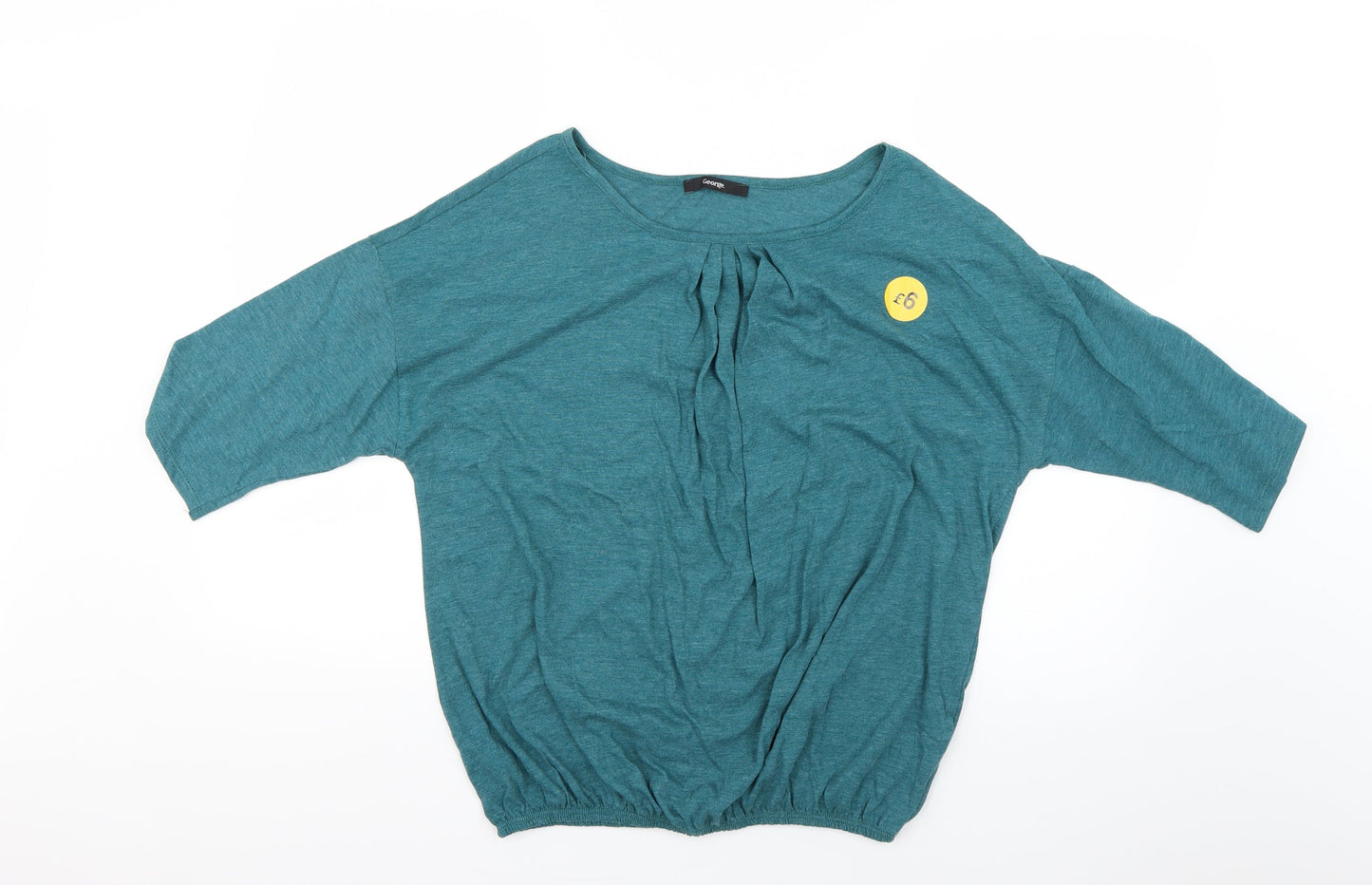 George Womens Green   Basic Blouse Size 16