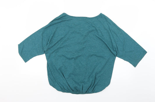 George Womens Green   Basic Blouse Size 16