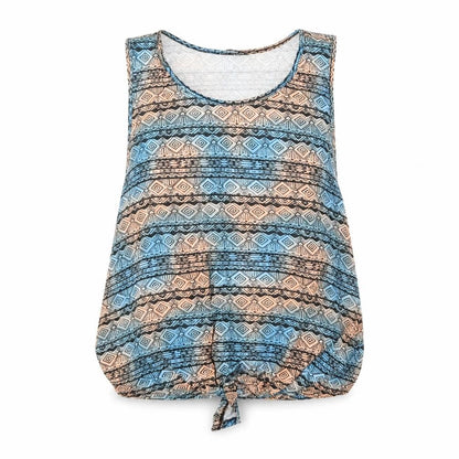 Womens UK Size 14 Select Multicoloured Basic Blouse