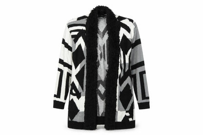 Womens UK Size 14 b.you Multicoloured Overcoat
