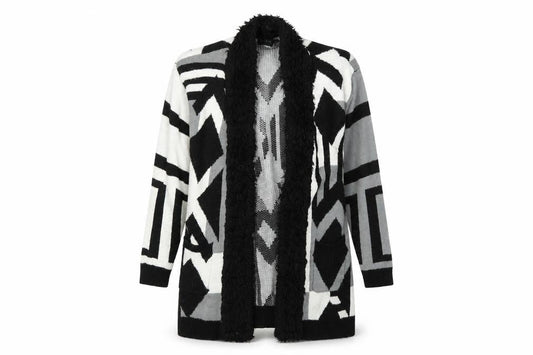 Womens UK Size 14 b.you Multicoloured Overcoat