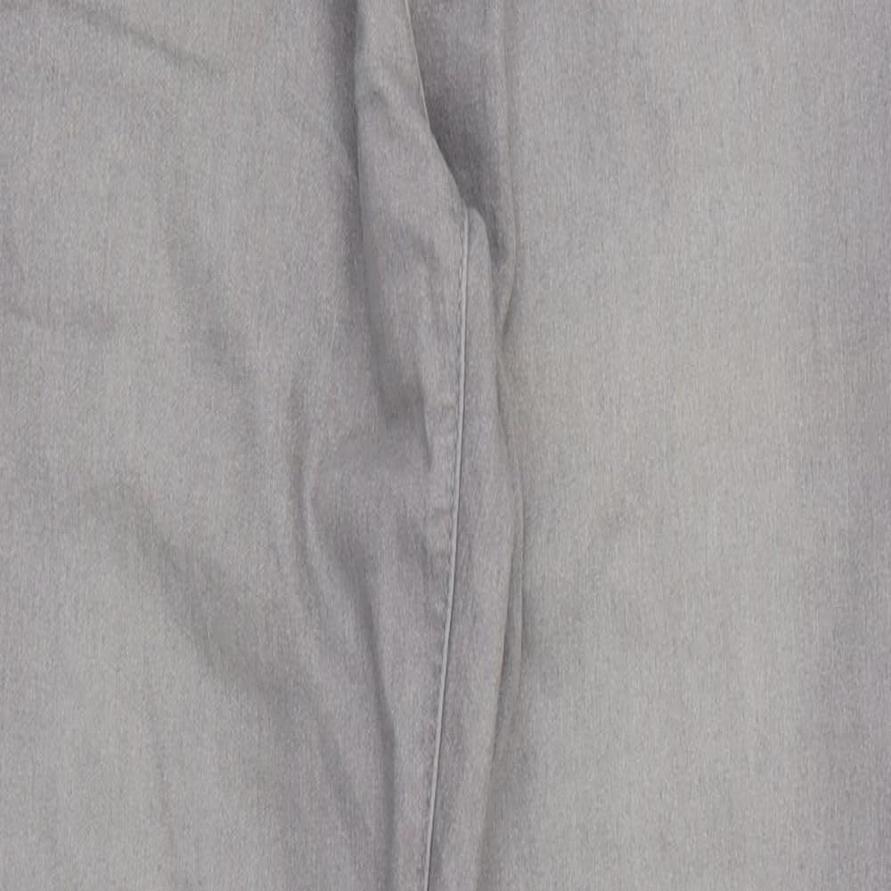 Denim & Co. Womens Grey   Skinny Jeans Size 12 L25 in