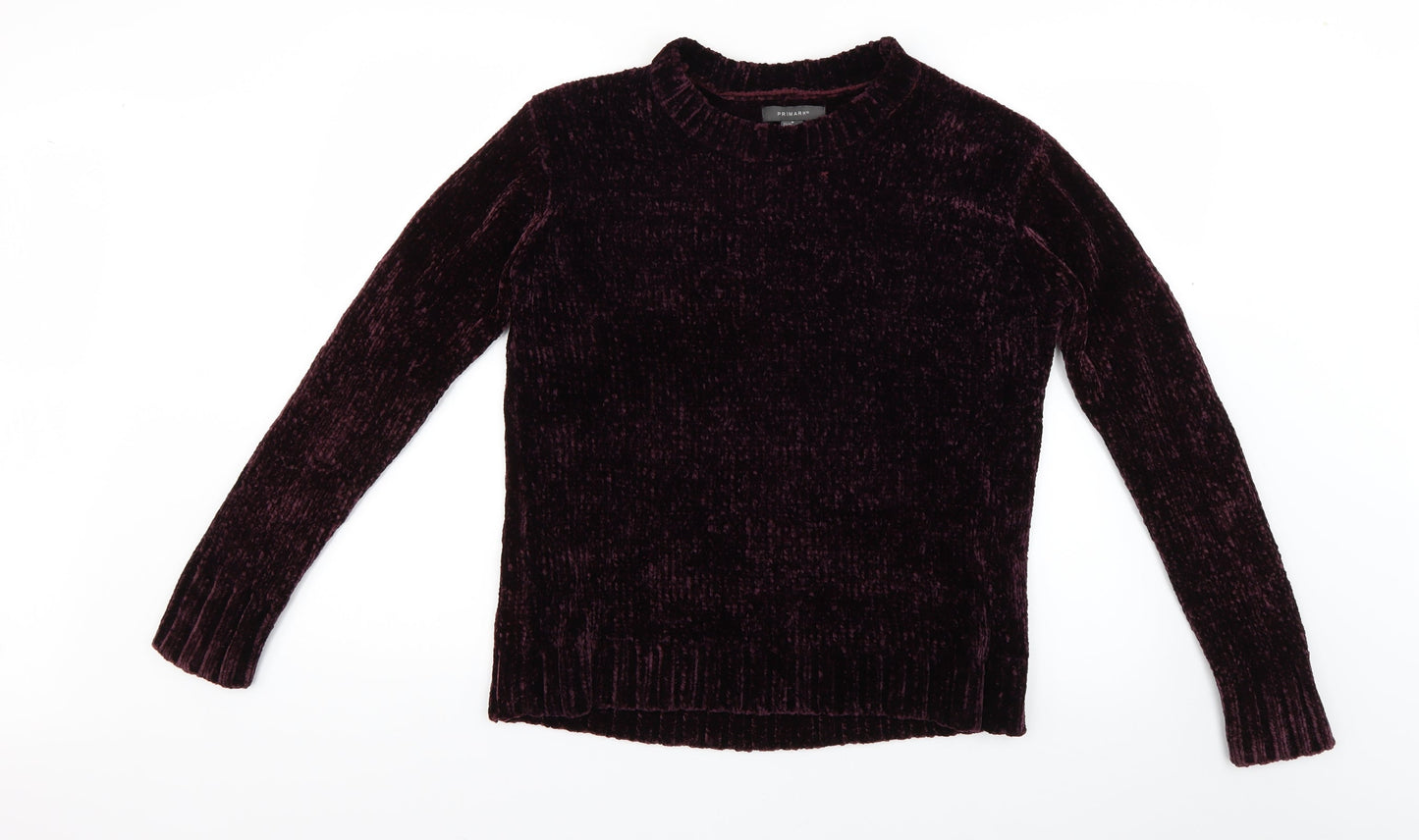Primark Womens Purple   Pullover Jumper Size 6