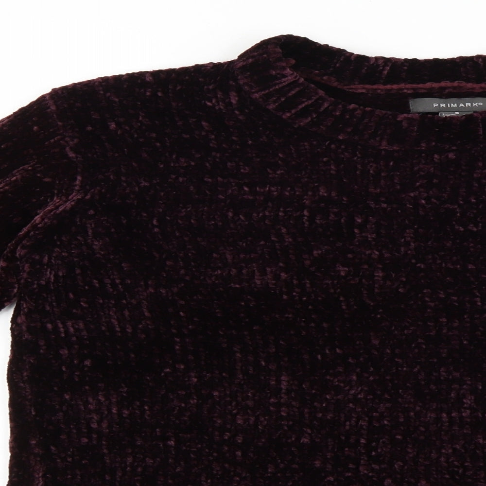 Primark Womens Purple   Pullover Jumper Size 6