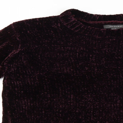 Primark Womens Purple   Pullover Jumper Size 6