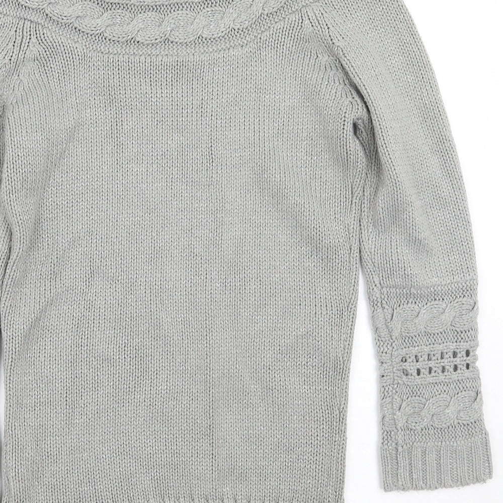 Primark Womens Grey   Pullover Jumper Size 12