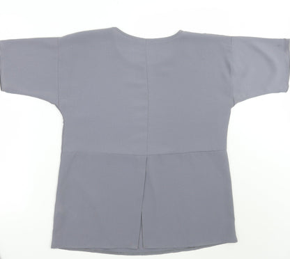 F&F Womens Grey   Basic T-Shirt Size 12