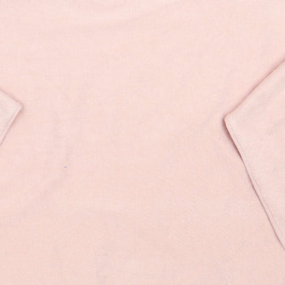 Womens UK Size 10 Apricot Pink Pullover Jumper