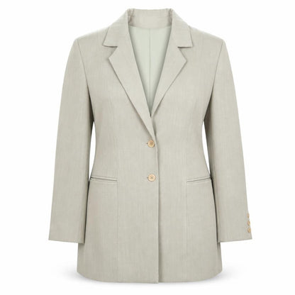 Compliments Womens Green   Jacket Suit Jacket Size 14