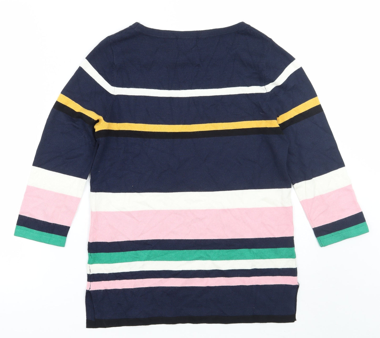 F&F Womens Blue Striped  Pullover Jumper Size 6