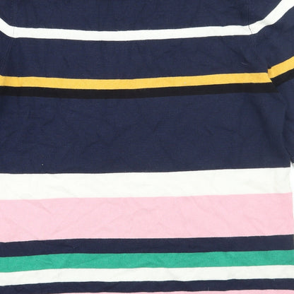 F&F Womens Blue Striped  Pullover Jumper Size 6