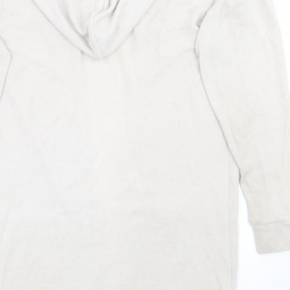 Womens UK Size M NEXT Beige Cardigan Jumper
