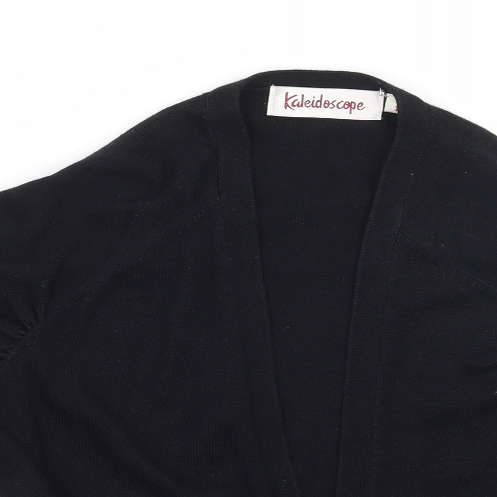 Kaleidoscope Womens Black   Cardigan Jumper Size 12