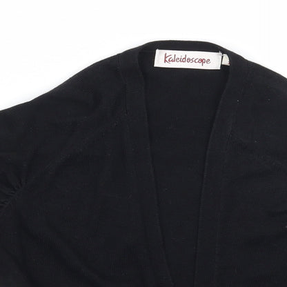 Kaleidoscope Womens Black   Cardigan Jumper Size 12