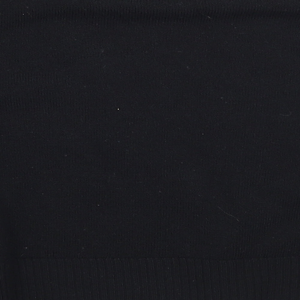 Womens UK Size 18 Petite Black Cardigan Jumper