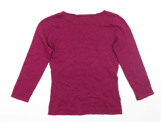 Womens UK Size 6 NEXT Pink Pullover Jumper