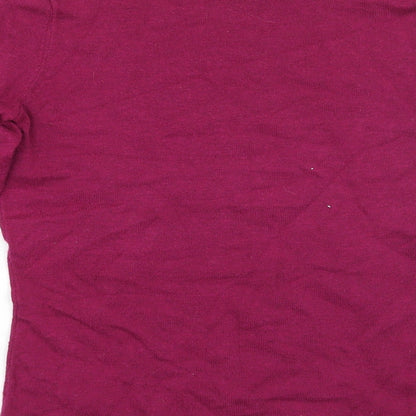 Womens UK Size 6 NEXT Pink Pullover Jumper