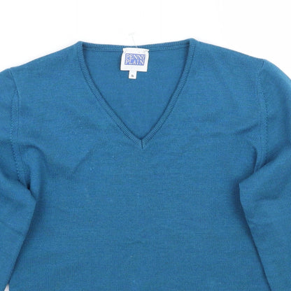 Penny plain Womens Blue   Pullover Jumper Size S
