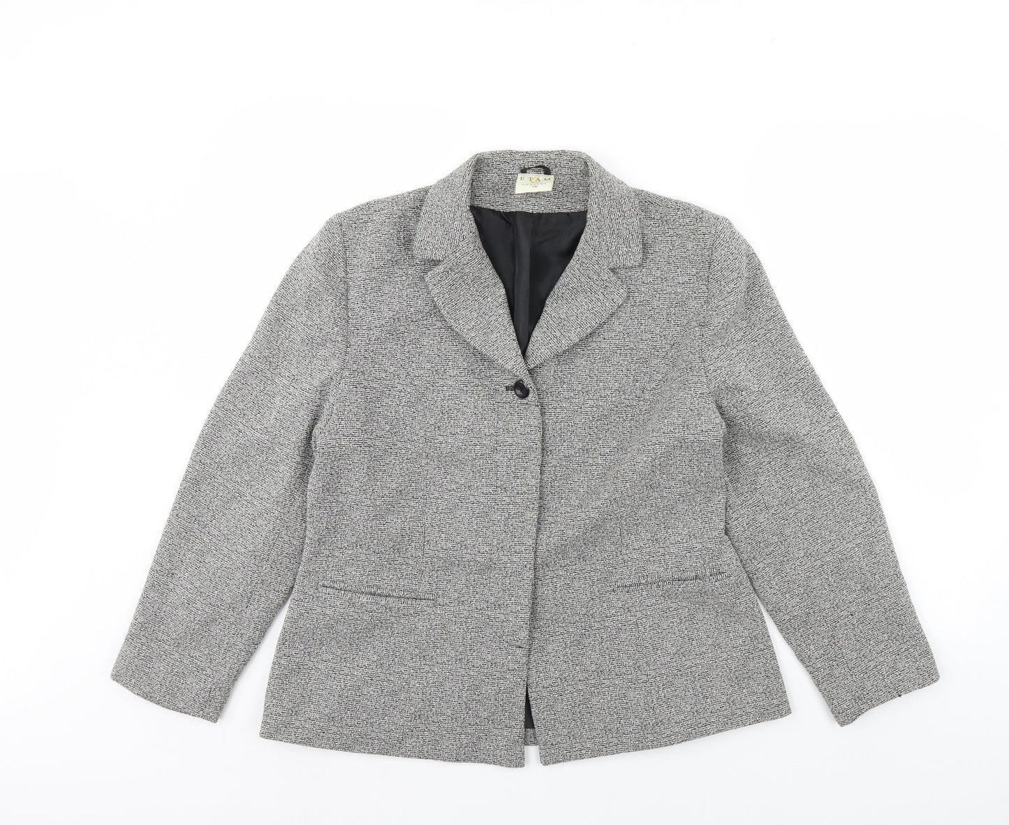 Womens UK Size 16 Etam Grey Jacket