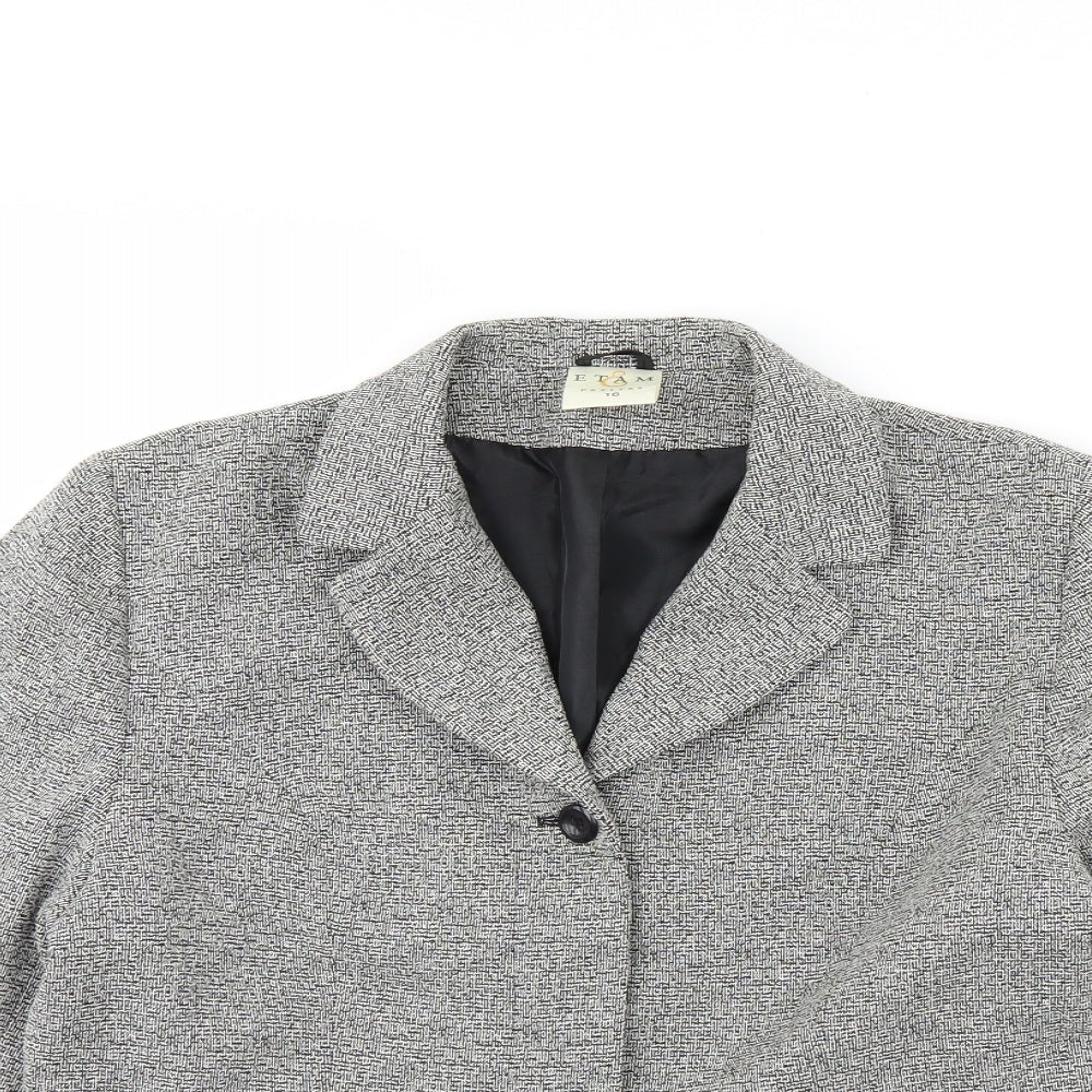 Womens UK Size 16 Etam Grey Jacket