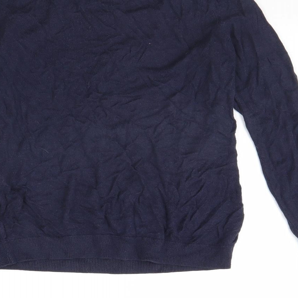 Womens UK Size M H&M Blue Pullover Jumper