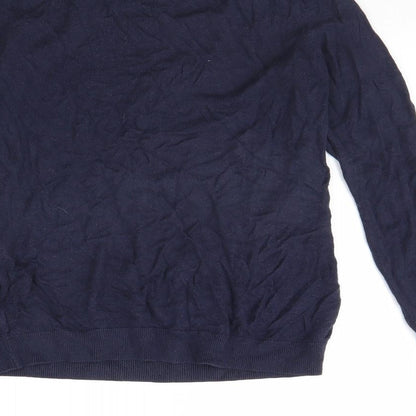 Womens UK Size M H&M Blue Pullover Jumper