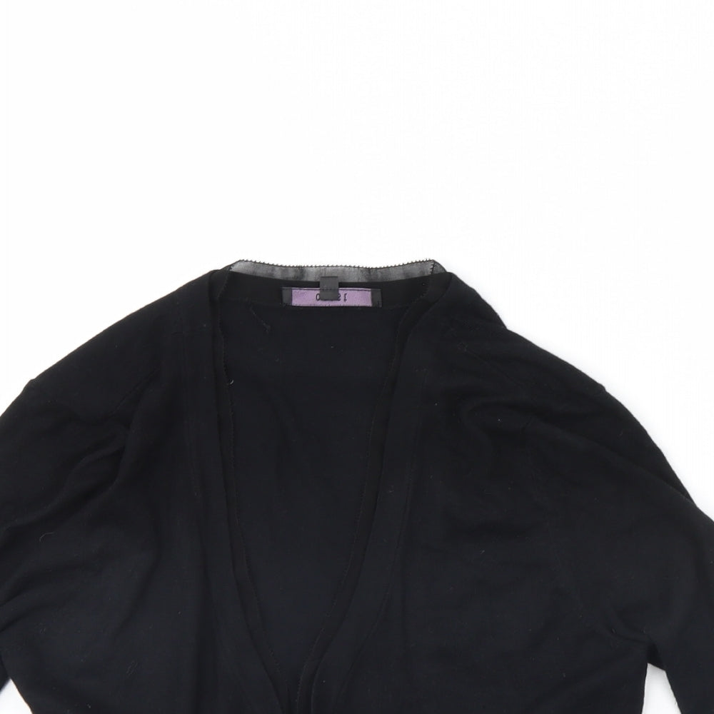 Womens UK Size M Coast Black Cardigan Jumper