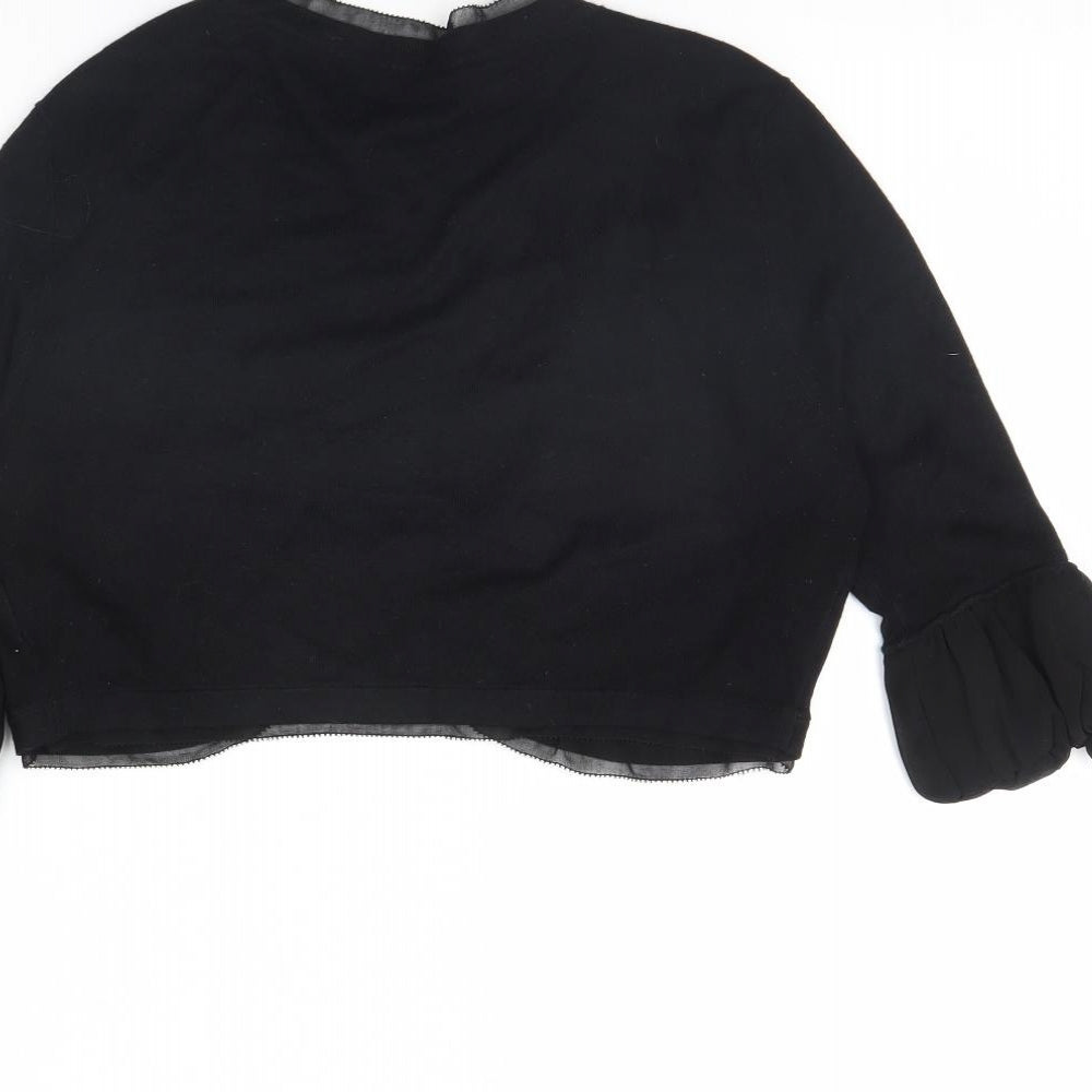 Womens UK Size M Coast Black Cardigan Jumper