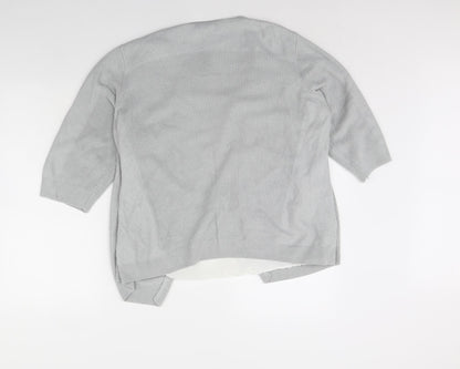m&s Womens Grey   Pullover Jumper Size 18