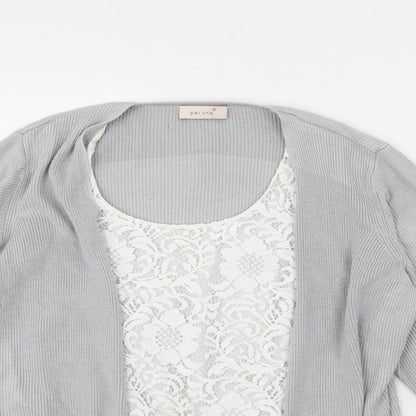 m&s Womens Grey   Pullover Jumper Size 18