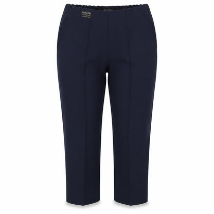 Classics Womens Blue   Cropped Trousers Size 14 L26 in