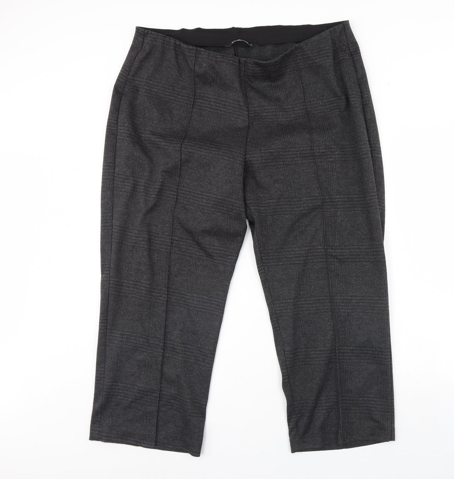 Bonmarché Womens Grey   Trousers  Size 22 L28 in