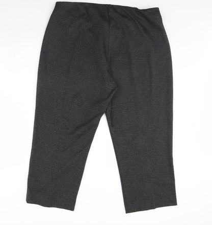 Bonmarché Womens Grey   Trousers  Size 22 L28 in