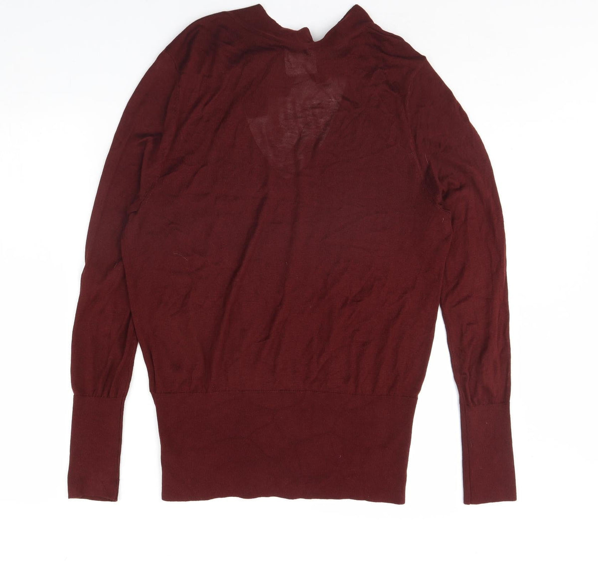 Womens UK Size L H&M Red Pullover Jumper
