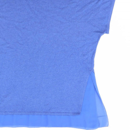 Womens UK Size 10 Warehouse Blue Pullover Jumper