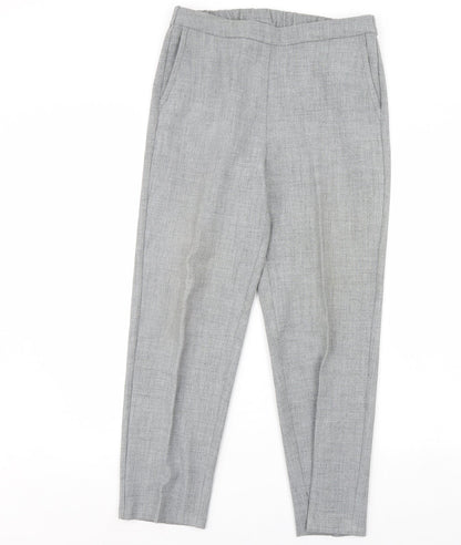Womens UK Size 32 in Preworn Regular Fit  Grey Trousers