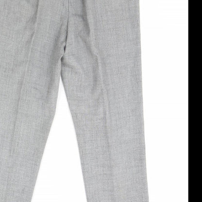 Womens UK Size 32 in Preworn Regular Fit  Grey Trousers