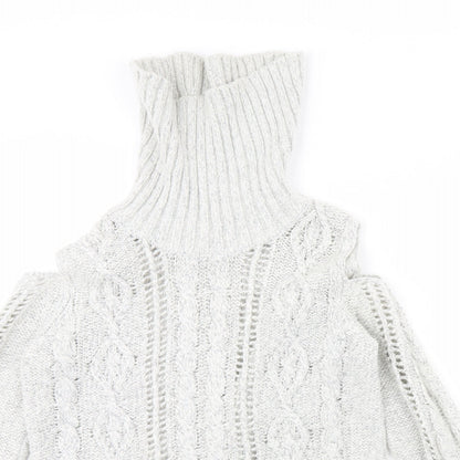 F&F Womens Grey   Pullover Jumper Size 14