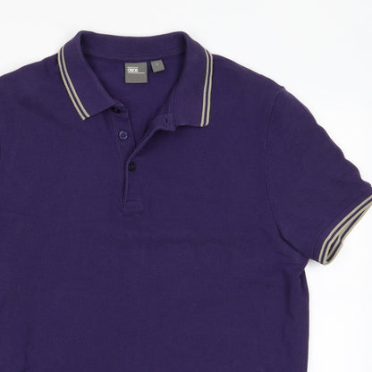 ASOS Mens Purple    Polo Size M