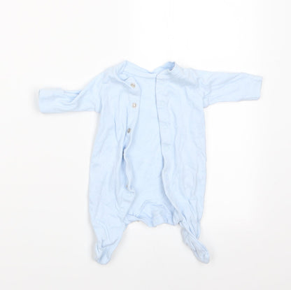 Mothercare Boys Blue   Babygrow One-Piece Size 0-3 Months