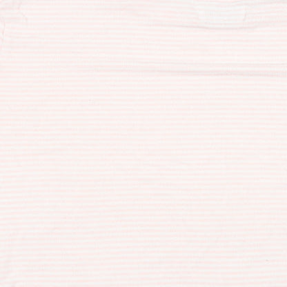 Matalan Womens Pink Striped   Pyjama Top Size 16