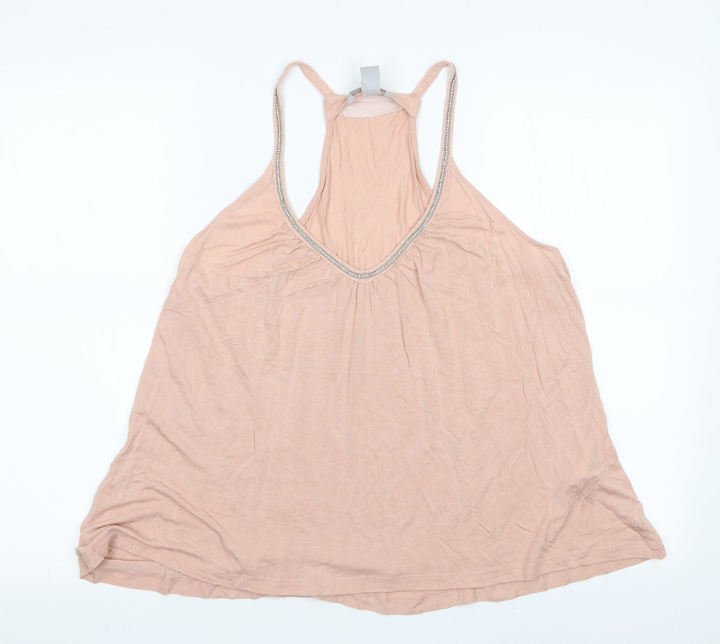 Womens UK Size 8 H&M Pink Camisole T-Shirt