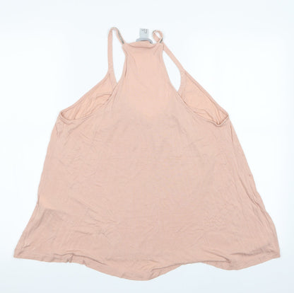 Womens UK Size 8 H&M Pink Camisole T-Shirt