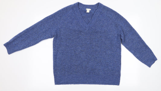 H&M Mens Blue   Pullover Jumper Size S