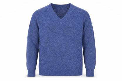Mens UK Size S H&M Blue Pullover Jumper
