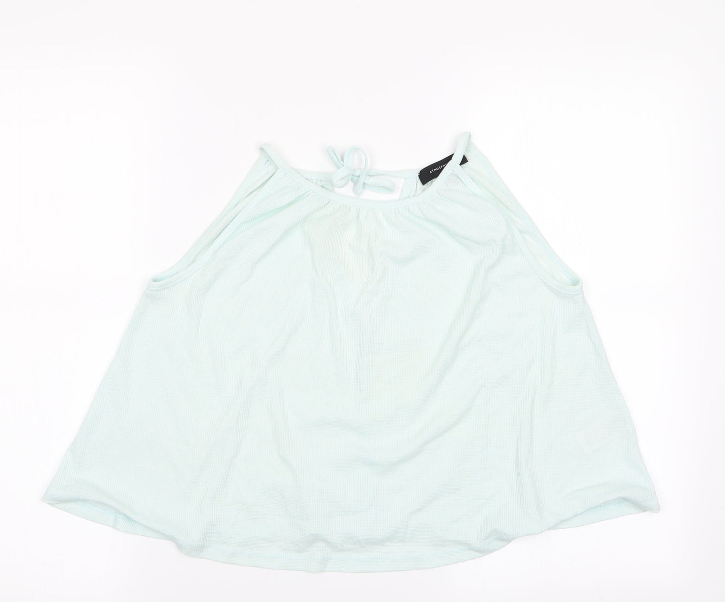 Womens UK Size 4 Atmosphere Green Camisole T-Shirt