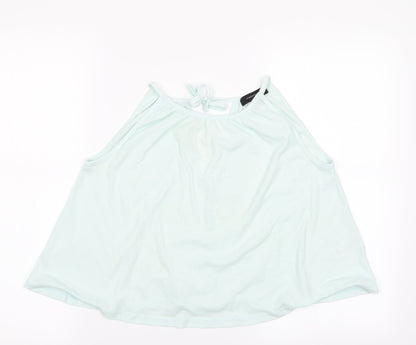 Womens UK Size 4 Atmosphere Green Camisole T-Shirt