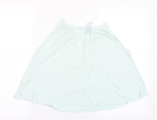 Womens UK Size 4 Atmosphere Green Camisole T-Shirt