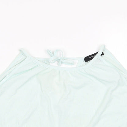 Womens UK Size 4 Atmosphere Green Camisole T-Shirt